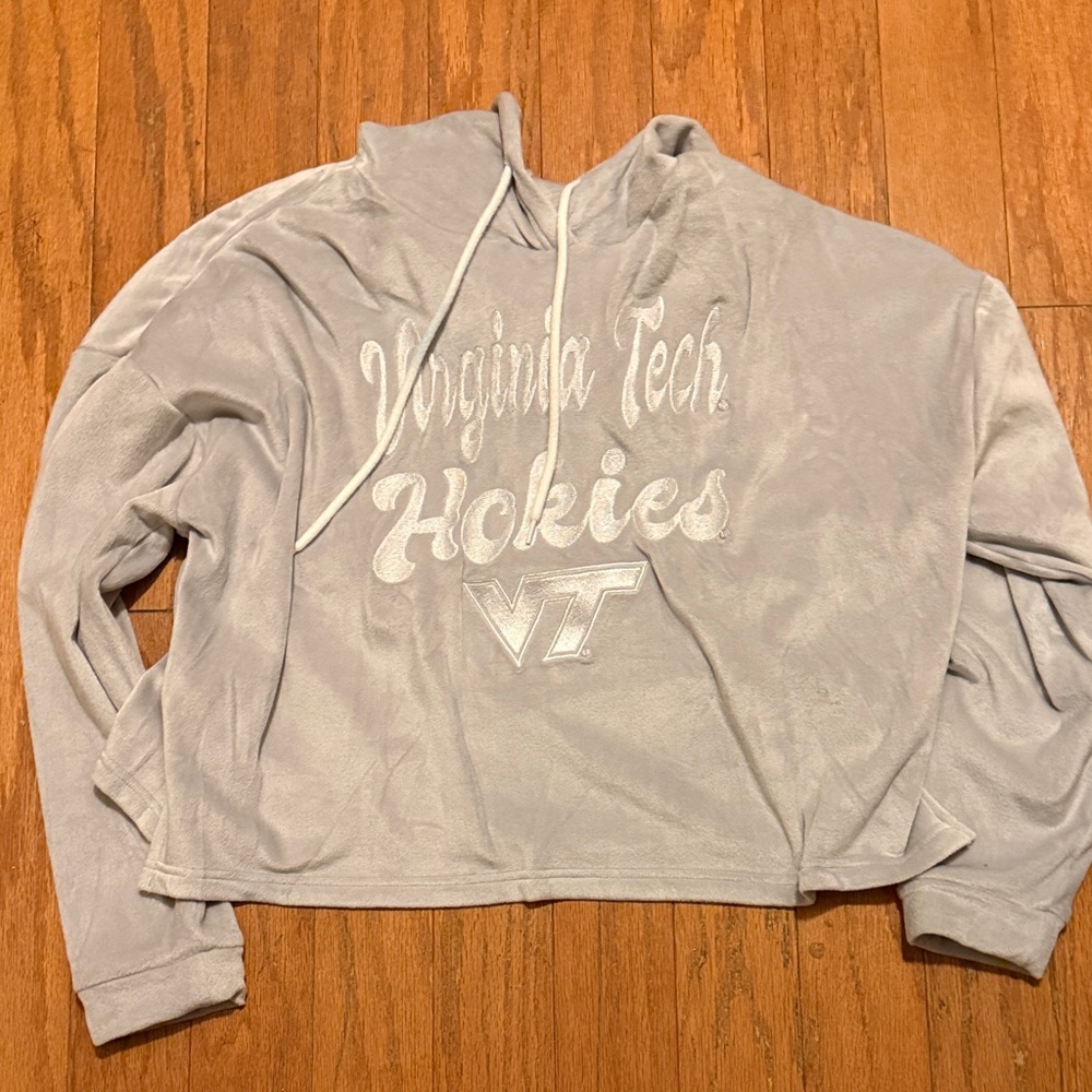 Virginia Tech Hokies Gray Hoodie